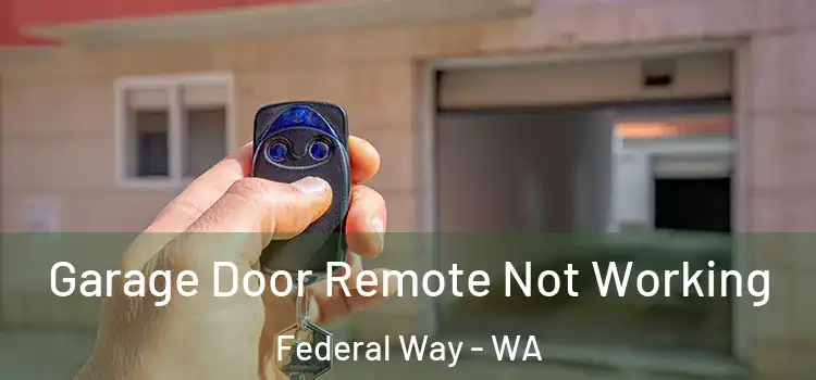  Garage Door Remote Not Working Federal Way - WA